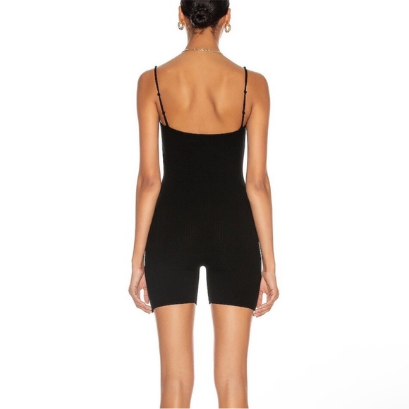 Jacquemus Scoop Neck Stretchy Romper